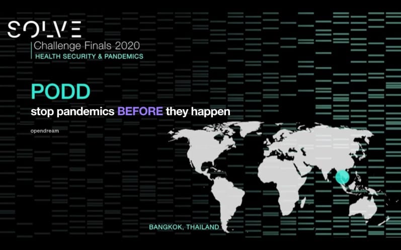 PODD finalist page on the MIT Solve website